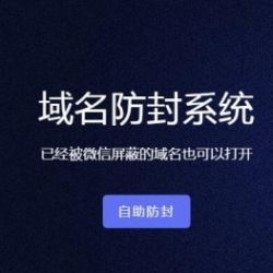 Thinkphp域名在线防封源码免费更新