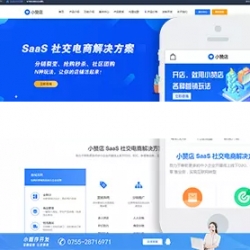 PHP织梦二次开发社交电商新零售业务宣传展示官网源码 百度搜索引流 带手机端